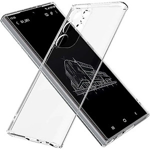 Ốp lưng Silicon siêu mỏng 0.6mm cho Samsung Galaxy S25 Ultra / S25 Plus / S25 5G - Trong suốt, chống trầy xước, hàng nhập khẩu