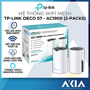 Bộ Phát WiFi Mesh TP-Link Deco S7 Chuẩn AC1900 - HÀNG CHÍNH HÃNG