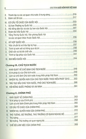 Giáo Trình Luật Hiến Pháp Việt Nam - GS. TS. Nguyễn Đăng Dung, PGS. TS. Đặng Minh Tuấn, PGS. TS. Vũ Công Giao (Đồng chủ biên) - Tái bản - (bìa mềm) -