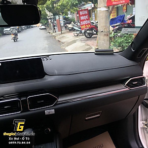 Thảm da Taplo Mazda CX8, CX-8 vân Carbon cao cấp
