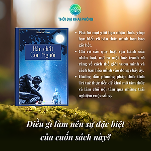 Sách BẢN CHẤT CON NGƯỜI (thuộc bộ sách TẦM NHÌN KHAI PHÓNG - 3 cuốn - bìa cứng - Tác giả: Trần Thế Công)