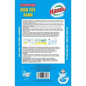 Vỉ 4 viên tẩy và làm thơm toilet Hando Hương Lavender