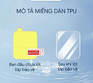 Miếng dán chống xước bảo vệ màn hình đồng hồ thông minh Redmi Watch 4 - Hàng chính hãng