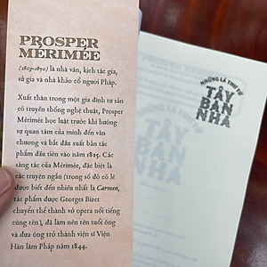 Sách Những Lá Thư Từ Tây Ban Nha