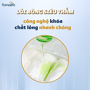 Tã dán người già FAMOLIFE Cao Cấp mềm mại, thấm hút, chuẩn chất lượng Châu Âu - Gói 10 Miếng