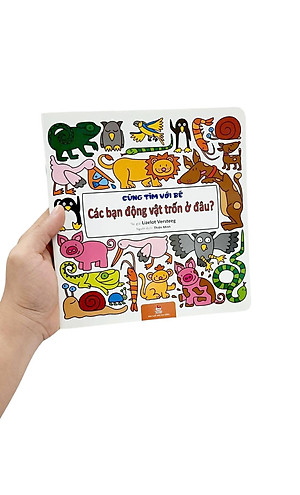 Sách Cùng Tìm Với Bé: Các Bạn Động Vật Trốn Ở Đâu?