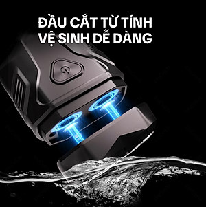 Máy cạo râu Enchen Mini X {New 2025} 15 lưỡi dao tự mài, đầu cạo 3D kháng nước toàn thân pin trâu - Hàng chính hãng