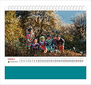 Lịch bàn Trẻ em Vùng Cao 2026 - Lịch Cơm Có Thịt