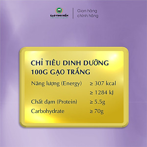 Gạo ST25 Trạng Nguyên Vinh Hiển Túi 5KG  – Dẻo nhiều, dai cơm, thơm dứa - Chuẩn HACCP, VietGAP