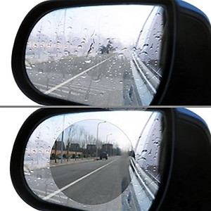 Miếng dán kính chiếu hậu ô tô chống lóa, chống chói, chống nước mưa
