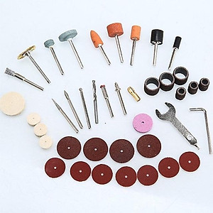 Bộ phụ kiện 40 pcs cho máy khoan mài mini cầm tay đánh bóng resin