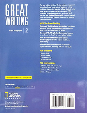 Great Writing 2: Student Book With Online Workbook