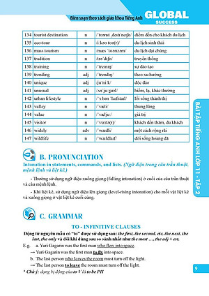 Global Success - Bài Tập Tiếng Anh Lớp 11 - Tập 2 (Có Đáp Án)