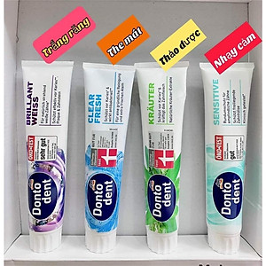 Kem Đánh Răng Dontodent Đức 125ml bảo vệ nướu và giảm sâu răng làm trắng răng