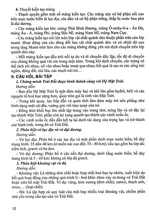 CÂU HỎI VÀ BÀI TẬP BỒI DƯỠNG HỌC SINH GIỎI ĐỊA LÍ LỚP 10 (DÙNG CHUNG CHO CÁC BỘ SGK HIỆN HÀNH) - HA