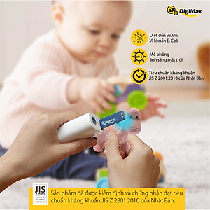 Đèn diệt khuẩn mini di động Digimax UV-C nguồn USB, siêu nhỏ - diệt khuẩn tức thì (DP-3R1)