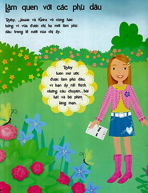 Sách Dán Hình Sáng Tạo Trang Phục Búp Bê - Phù Dâu Xinh Đẹp