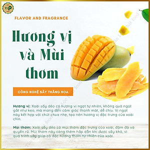 Xoài Sấy Dẻo Tân Lộc Phát Túi 50g Trái Cây Sấy Ăn Vặt Yêu Thích