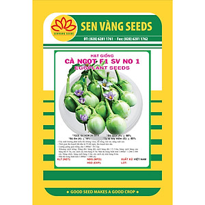 Hạt giống cà ngọt F1 No1 giống ngắn ngày năng suất cao quả giòn ngọt VTS63