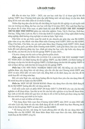 Ôn Luyện Trắc Nghiệm Thi Tốt Nghiệp Trung Học Phổ Thông (năm 2025) Môn Sinh Học - Phan Thị Thanh Hội chủ biên, Trần Thị Gái, Nguyễn Thị Quyên, Đào Thị Sen, Hồ Thị Hồng Vân 