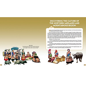 Sách The Land Of Charm - Picture Atlas Of Vietnam - Đất Nước Gấm Hoa (English Version)