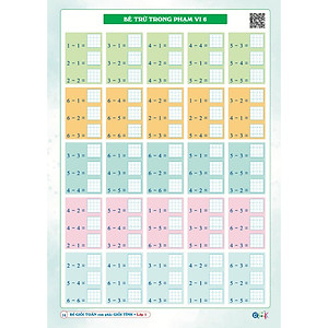 Để Giỏi Toán Con Phải Giỏi Tính 1 - Dành cho học sinh lớp 1 (1 cuốn) - Bản Quyền