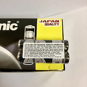 Hộp gồm 30 vỉ pin đũa đen AAA NEO Panasonic R03NT/2S (Hàng chính hãng)
