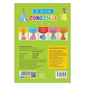 Sách Túi Bé Tô Màu Công Chúa ( 6 Cuốn )