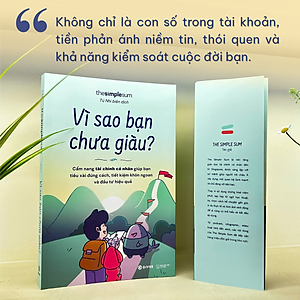 Sách - Vì Sao Bạn Chưa Giàu? - Cẩm Nang Tài Chính Giúp Bạn Tiêu Xài Đúng Cách, Tiết Kiệm Khôn Ngoan Và Đầu Tư Hiệu Quả