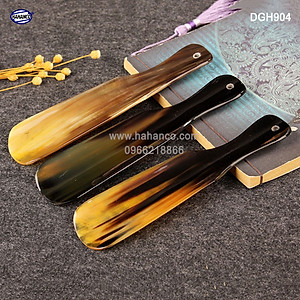 Đón gót giày bằng sừng liền khối (DGH904) Cứng chắc/ bền/ bóng đẹp /màu sắc tự nhiên - Cho giày Nam & Nữ 