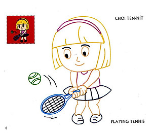 Sách Bé Tập Tô Màu - Bé Là Vận Động Viên