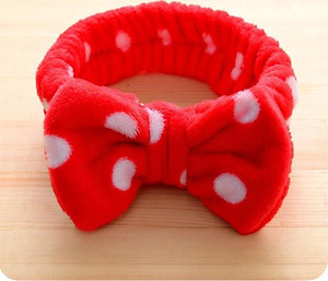 Băng Đô Nơ Rửa Mặt Nhung Mềm Mịn, Tuban Cài Tóc