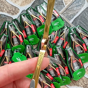 Kìm Nghĩa D555 Cắt Da nhặt da Bằng Thép Mạ Vàng 24K Chuyên Dụng, Lưỡi Kềm Sắc Mỏng, Bén Ngọt, Làm Nail Tiện Lợi Vừa Tay Chị Em Nữ Women kềm mống tay