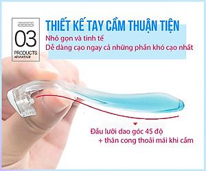 Set 02 chiếc dao cạo Bikini Line Razor lưỡi titanium 15cm - Hàng nội địa Nhật Bản |nhập khẩu chính hãng| |#Made in Japan|