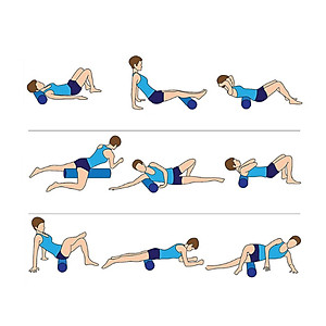 Foam Roller - Con lăn Matxa tập Gym, Yoga, giãn cơ - Hàng chính hãng dododios
