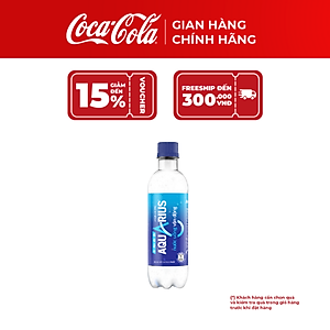 [SALE 12.12] Lốc 24 Chai Nước Uống Thể Thao Aquarius 390ml – Bù Nước, Giải Nhiệt, Chính Hãng