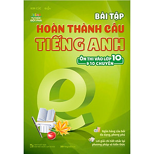 Combo 8 Cuốn: Bài Tập Tiếng Anh Ôn Thi Vào 10 Và 10 Chuyên