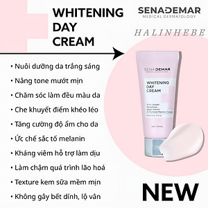 Kem dưỡng mặt ban ngày SENADEMAR nâng tone phục hồi dưỡng ẩm 50ml hạn 2027