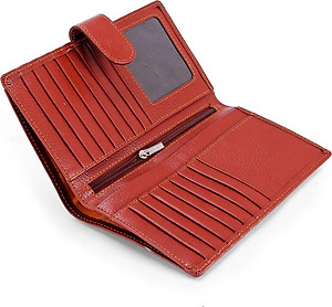 Ví nam da bò dáng đứng nhiều màu Huy Hoàng HT2144-45-46