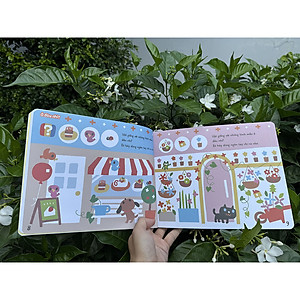 Sách dành cho bé 3 tuổi - Bé cùng vui chơi luyện tập - Sách vui chơi tương tác tăng niềm vui học tập