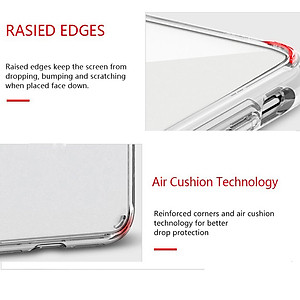 Ốp lưng chống sốc cho Samsung Galaxy S23 Ultra S22 S21 FE Ultra Z Flip 3 4 Fold 3 4 Note 10 Plus Lite hiệu Likgus Crashproof mặt lưng cường lực viền dẻo chống ố vàng - Hàng nhập Khẩu
