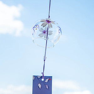 Chuông gió Nhật Bản Furin - MS03 (Màu tím)