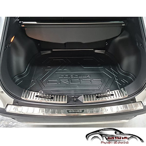 Lót cốp dành cho xe toyota cross 2020 - 2022 hàng dẻo dày đẹp - cao cấp