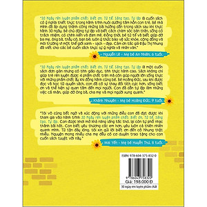 Sách 30 ngày rèn luyện phẩm chất: Biết ơn, tử tế, sáng tạo, tự lập