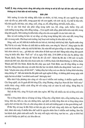 Sách 199 Đề Và Bài Văn Hay Lớp 8