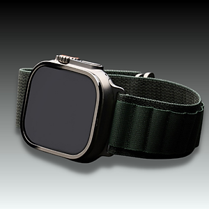 Miếng Dán Cường Lực Màn Hình Viền Nhôm Alu Dành Cho Apple Watch Ultra, Kai.N AluGlass - Hàng Chính Hãng