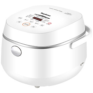 Nồi Cơm Điện Tử Cảm Ứng Nagakawa NAG0136 - Giảm tinh bột - Lòng niêu chống dính - 11 chức năng (1.2L - 500W) - Hàng Chính Hãng