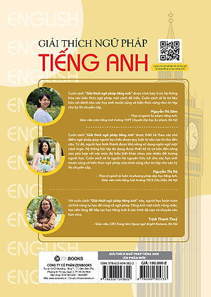 Sách Giải Thích Ngữ Pháp Tiếng Anh (Ấn Phẩm Mới)