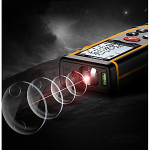 Thước Đo Khoảng Cách Bằng Tia Laser SNDWAY Phạm Vi 70m Tặng 02 Đèn LED USB - Hàng Chính Hãng
