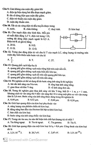 Bộ Đề Trắc Nghiệm Luyện Thi THPT Quốc Gia 2020 - Khoa Học Tự Nhiên - Tập 2 - Tái Bản